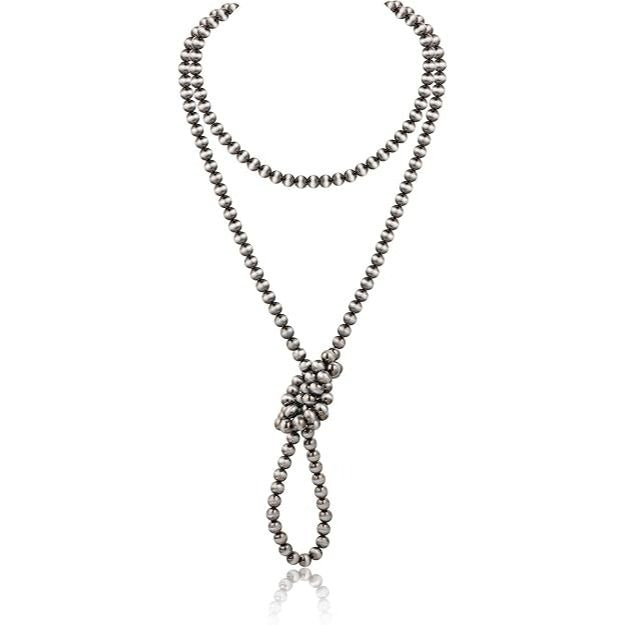 Women’s Vintage Beaded Pearl Necklace